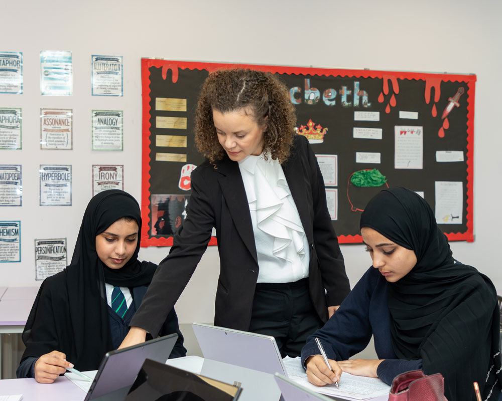 All-through girls’ school with an all female staff.