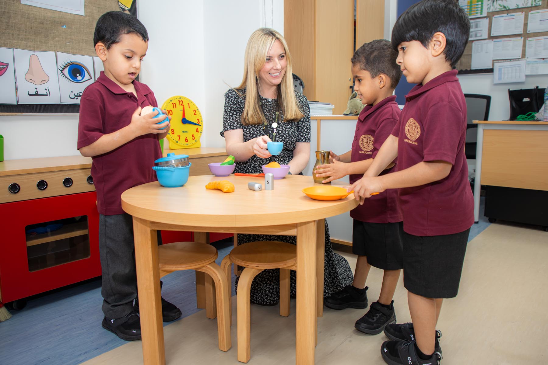 Boys' STEM school in Qatar.